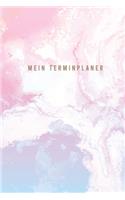 Mein Terminplaner: Pink Blau 1.Januar Bis 31.Dezember 2020 Mit Wochen- Und Jahresübersicht 1 Seite 1 Woche, Platz Für Notizen