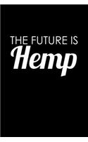 The Future Is Hemp: Hangman Puzzles Mini Game Clever Kids 110 Lined Pages 6 X 9 In 15.24 X 22.86 Cm Single Player Funny Great Gift