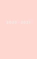 2020 - 2021: Weekly Planner Starting January 2020 - December 2021 - 5 x 8 Dated Agenda - 24 Month Appointment Calendar - Monday First Organizer Book - Soft-Cover