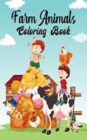 Farm animals coloring book