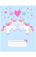 Unicorn Friends Composition Notebook