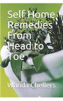 Self Home Remedies from Head to Toe
