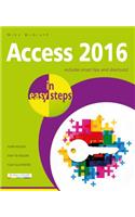 Access 2016 in Easy Steps