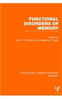 Functional Disorders of Memory (Ple: Memory)