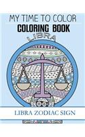 Libra Zodiac Sign - Adult Coloring Book