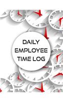 Daily Employee Time Log