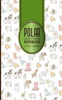 Polar Graph Paper Notebook: (Polar Graph Paper Book: 1/2 Inch Centered)
