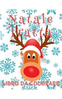 ✌ Natale Tratta Libro da Colorare ✌ Nuovo Anno ✌ (Libro da Colorare 4 anni)