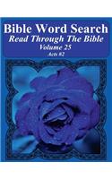 Bible Word Search Read Through The Bible Volume 25