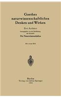 Goethes Naturwissenschaftliches Denken Und Wirken