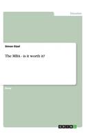 MBA - is it worth it?