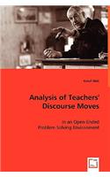 Analysis of Teachers' Discourse Moves