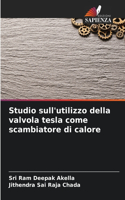 Studio sull'utilizzo della valvola tesla come scambiatore di calore