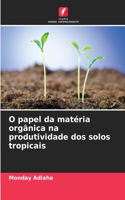 O papel da matéria orgânica na produtividade dos solos tropicais