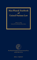 Max Planck Yearbook of United Nations Law, Volume 25 (2021)