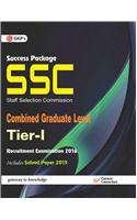 S S C Combined Graduate Level 2016 (Tier I) Includes Solved Paper 2015