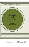 Semantics and the Lexicon