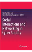 Social Interactions and Networking in Cyber Society