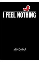 I FEEL NOTHING - Mindmap: Arbeitsbuch, um kreative Aufgaben oder Problemstellungen zu lösen.