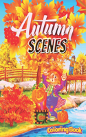 Autumn Scenes Coloring Book