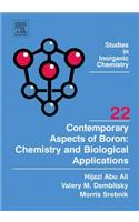 Contemporary Aspects of Boron: Chemistry and Biological Applications