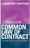 A History of the Common Law of Contract
