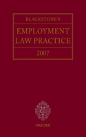 Blackstone's Employment Law Practice 2007