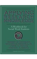 Applying Research Knowledge: A Workbook for Social Work Students(Hardcover)