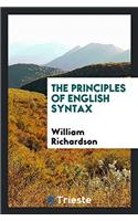 Principles of English Syntax
