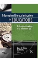 Information Literacy Instruction for Educators