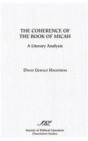 Coherence of the Book of Micah