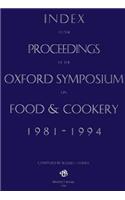 Index to the Proceedings of the Oxford Symposium, 1981-94