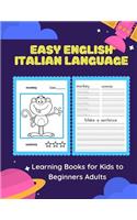 Easy English Italian Language Learning Books for Kids to Beginners Adults