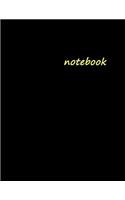 Notebook: Blank Journal sketching notebook for everyone 110 Pages 8.5 x 11
