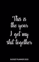 Budget Planner 2020