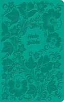 CSB Thinline Bible, Teal LeatherTouch, Value Edition