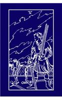 V: Five of Swords Dotted Tarot Journal, Dot Grid Journal, Journaling Diary, Dotted Writing Log, Tarot Lovers Dot Grid Notebook Sheets to Write Inspirat