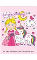 Unicorn Kids Books Ages 2-4