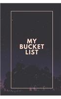 My Bucket List