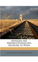 Annalen Des Naturhistorischen Museums in Wien Volume Bd. 7