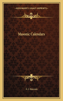 Masonic Calendars
