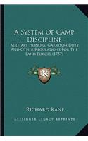 A System of Camp Discipline