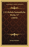 J. P. Hebels Sammtliche Werke V7 (1834)