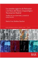 ataúdes egipcios de Pairusejer y de Ruru del Museo Arqueológico Nacional de Madrid