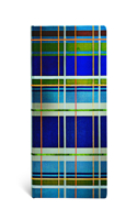 Davenport (Mad for Plaid) Midi Lined Hardcover Journal (Elastic Band Closure)