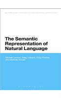 The Semantic Representation of Natural Language