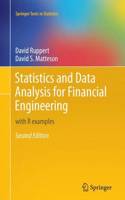 Statistics and Data Analysis for Financial Engineering: With R Examples