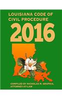 Louisiana Code of Civil Procedure 2016