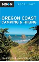 Moon Spotlight Oregon Coast Camping and Hiking