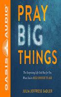 Pray Big Things (Library Edition): The Surprising Life God Has for You When You're Bold Enough to Ask